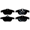 607244 by ATE BRAKE PRODUCTS - ATE Original Semi-Metallic Rear Disc Brake Pad Set 607244 for Mercedes-Benz