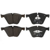 607261 by ATE BRAKE PRODUCTS - ATE Original Semi-Metallic Front Disc Brake Pad Set 607261 for BMW