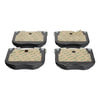 604897 by ATE BRAKE PRODUCTS - ATE Original Semi-Metallic Front Disc Brake Pad Set 604897 for BMW, Toyota