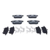 ATE Brake Products 605605 Disc Brake Pad Set ATE Semi-Metallic Rear Disc Brake Pad Set 605605 for Ford, Lincoln, Mazda