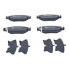 ATE Brake Products 605629 Disc Brake Pad Set ATE Original Semi-Metallic Rear Disc Brake Pad Set 605629 for Dodge, Jeep