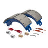 Haldex GF4707QJ Drum Brake Shoe Kit New 2 Shoes/Hardware,2008 Grade Material, FMSI 4707