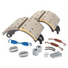 Haldex GG4591DXQJ Drum Brake Shoe Kit New 2 Shoes/Hardware,2020 Grade Material, FMSI 4591
