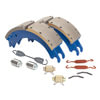 Haldex GG4702QJ Drum Brake Shoe Kit New 2 Shoes/Hardware,2020 Grade Material, FMSI 4702