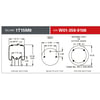 Firestone W013589106 Suspension Air Spring Kit 1T15M9 AIR SPRING