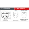 Firestone W013589421 Suspension Air Spring Kit Airide Air Spring Reversible Sleeve 1T15TM-1