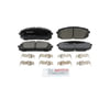 Bosch BC2302 Disc Brake Pad Set Bosch QuietCast Brake Pads