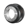 Webb 56893F Brake Drum Outboard Brake Drum with 16.5" Brake Surface, 8.78" Pilot Diameter, 10 Bolt Holes