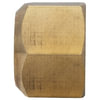 Tectran 56-8-R Air Brake Air Line Fitting Flare Fitting - Brass, Cap Nut, 1/2, inches Tube