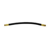 Tectran 658466 Air Brake Hose 3/8" Air Brake Chamber Hose Assembly, 84in. Long, with 3/8" Dual LifeSwivel Fittings
