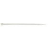 Tectran 933-1-R Cable Tie 25-Pack White 6.6 Nylon Cable Tie, 3.9" Length, 18 lb. Min. Tensile Strength, 0.098" Tie Width