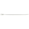 Tectran 934-1-R Cable Tie 25-Pack White 6.6 Nylon Mounting Screw Cable Tie, 7.9" Length, 50 lb. Min. Tensile, 0.190" Tie