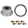 HC3-4009B by TECTRAN - Axle Hub Cap - 6-Hole, Bulk, Aluminum, with Side Plug, for Trailer