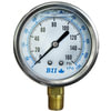 80G25BM6R by TECTRAN - Brake Pressure Gauge - Bottom Mount, 2.5 in. diameter, 0 - 160 psi