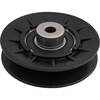 280-846 by STENS - V-Idler Pulley, Black, Plastic, 5/16in ID x 2 3/4in OD, 3/4in Height