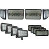 Stens JDKIT-9 Driving Light Kit 14-Piece LED Light Kit, 540W, 37,960 Lumens, 12/24V, 44.2A, Full Cab and Hood