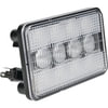 Stens TL6090 Truck Cab Light LED Cab Light, 60W, 4in x 6in, 3500 Lumens, 12/24V, 5A, Hi/Lo Beam