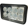 Stens TL650 Headlight LED Headlight, Rectangular, 24 Watts, 2000 Lumens, 12/24V, Flood Pattern