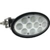 Stens TL7060 Truck Cab Light LED Cab Light, Oval, 50 Watts, 4500 Lumens, 12/24V, 7 1/2in L x 4 1/8in W x 4 1/8in H