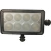 TL8400 by STENS - LED 5 1/2in L x 3 1/4in W Rectangular Headlight, 3200 Lumens, 40W Flood Beam, Dual Mount Design