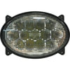 TL8520 by STENS - LED Headlight, Oval, 65 Watts, 6000 Lumens, 12/24V, Hi/Lo Beam, Flood Pattern