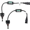 TLHL-9005 by STENS - LED Headlight Conversion Kit, 16W, 12V, 1.200 AMP, 1400 Lumens