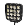 ECCO EW2421H Work Light Heated LED Work Light, Square, Flood Beam, 1 Bolt, White, 4930 Raw Lumens