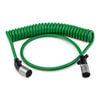 4D117 by TRAMEC SLOAN - Sonogrip ABS Cable - 15ft Coiled, Standard Jacket w/12 & 72 Leads, Angled Plug