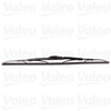 Valeo 604473 Wiper Blade 22" Traditional Titanium Wiper Blade