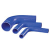 Flexfab 7884-200 Coolant Hose 6 in. Blue 90 Degree 3-Ply Silicone Elbow, 2" ID x 2.32" OD, 4" Bend Radius, 200 PSI