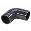 Flexfab 7965 Coolant Hose 10 in. Black 4-Ply Silicone Coolant Elbow, 2.5" ID x 2.92" OD, 150 PSI Burst Pressure