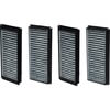 FI1238C by UNIVERSAL AIR CONDITIONER (UAC) - Cabin Air Filter -- Charcoal Cabin Air Filter
