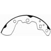 PAB608 by WAGNER - Wagner ThermoQuiet PAB608 Drum Brake Shoe Set