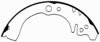 PAB624 by WAGNER - Wagner ThermoQuiet PAB624 Drum Brake Shoe Set