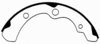 PAB563 by WAGNER - Wagner ThermoQuiet PAB563 Drum Brake Shoe Set