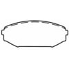 Wagner PD793 Disc Brake Pad Set QC793