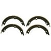 Z908 by WAGNER - Wagner Brake Z908 Parking Brake Shoe