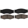 Wagner ZD265 Disc Brake Pad Set QuickStop Ceramic Disc Brake Pad Set