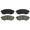 ZD462 by WAGNER - QuickStop Ceramic Disc Brake Pad Set