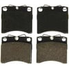 ZD581 by WAGNER - QuickStop Ceramic Disc Brake Pad Set