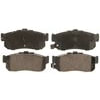Wagner ZD595 Disc Brake Pad Set QuickStop Ceramic Disc Brake Pad Set