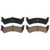 ZD667 by WAGNER - QuickStop Ceramic Disc Brake Pad Set