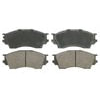 ZD643 by WAGNER - QuickStop Ceramic Disc Brake Pad Set