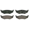 ZD782 by WAGNER - QuickStop Ceramic Disc Brake Pad Set
