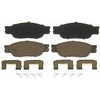 ZD805 by WAGNER - QuickStop Ceramic Disc Brake Pad Set