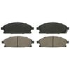 ZD855A by WAGNER - QuickStop Ceramic Disc Brake Pad Set