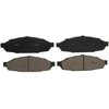 ZD953 by WAGNER - QuickStop Ceramic Disc Brake Pad Set