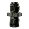 10229 by VIBRANT PERFORMANCE - Water Jacket Adapter Fitting; Hose Size: -6AN x M14-1.5; For Garrett BB Turbo [GT28/GT30/GT35]; 6061 Aluminum; Anodized Black;