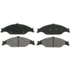Wagner ZX804 Disc Brake Pad Set QuickStop Semi-Metallic Disc Brake Pad Set