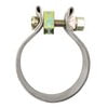 Vibrant Performance 1167 Exhaust Clamp 430 Stainless Steel Seal Clamp; For 3 in. O.D. Tubing; 1.25 in. Wide Band;